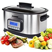 Syntrox Germany - Cocina 16 en 1 Sous Vide- olla multifunción- cocción a baja temperatura- cocción al vacío- olla lenta…